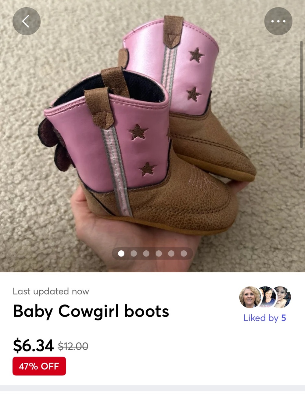 Baby Cowgirl Boots - Picture 7 of 7